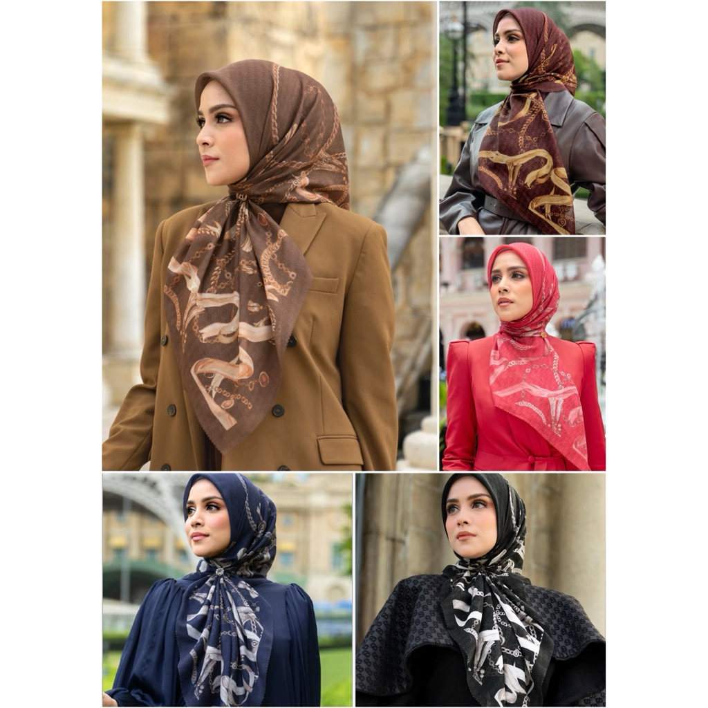 Chain 3 Series Signature Chain Square by Buttonscarves NEW