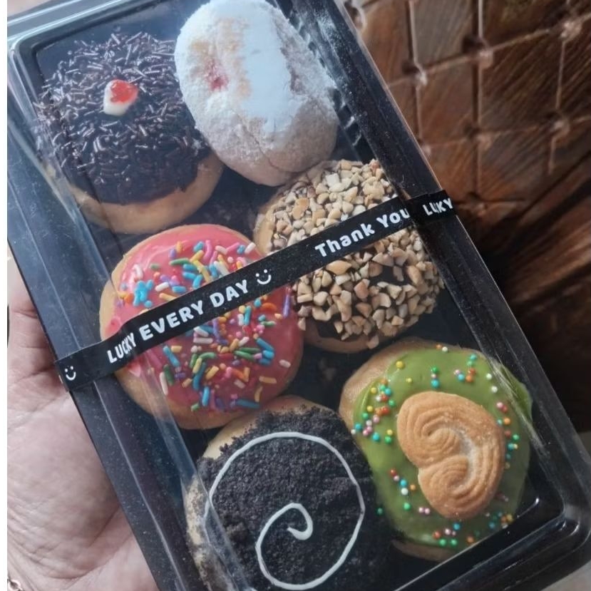 

Donat hampers / Donat mini /Donat toping / Donat isi 6pcs