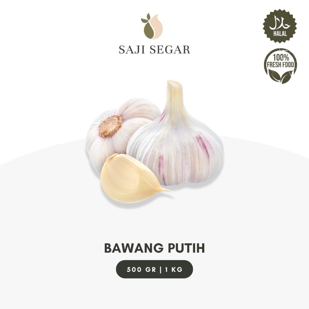 

Saji Segar Bawang Putih Segar