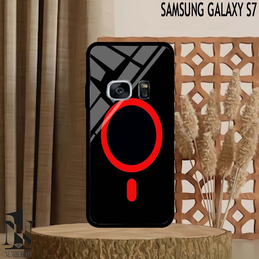 Casing Case Hp Glosy samsung galaxy S7 Edge  [Logo] Aneka casing, case, kondom hp, custom case, case