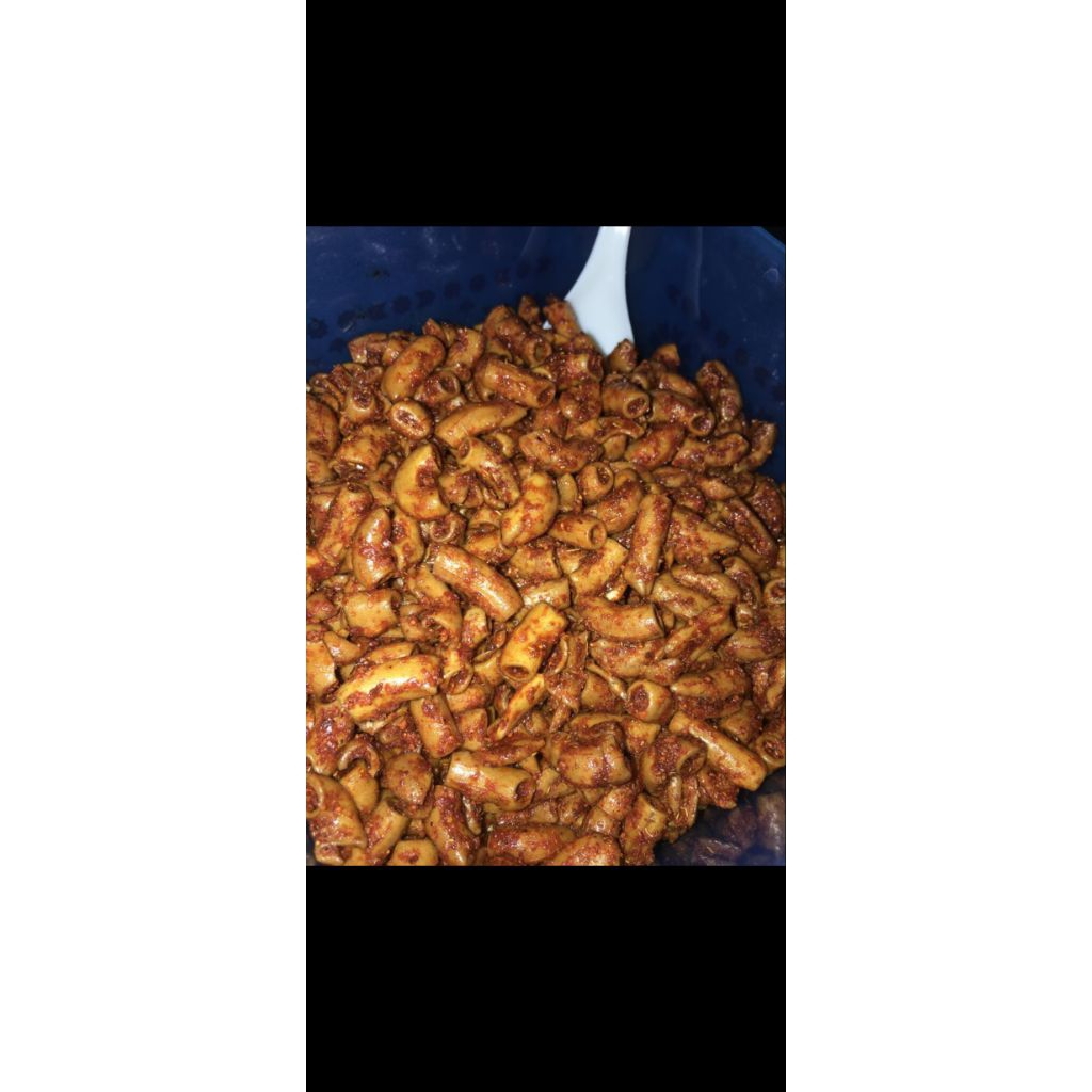 

MAKARONI BANTET 250gr/makaroni pedas daun jeruk