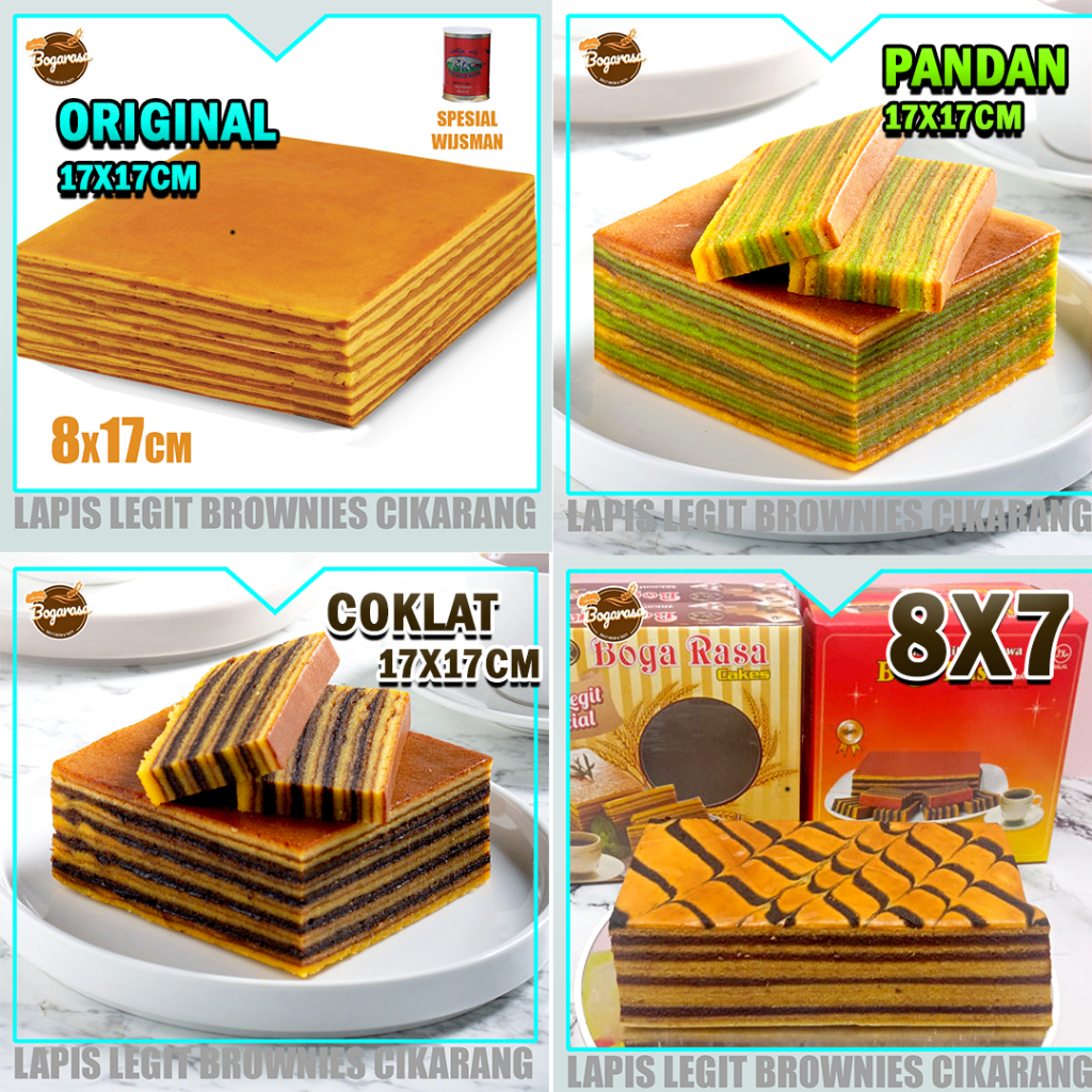 

Lapis Legit Spesial Basah Harum Gurih Legit Halal 8x17cm DAN 17X17 Lapis Legit Coklat Lapis Legit original Lapis Legit pandan