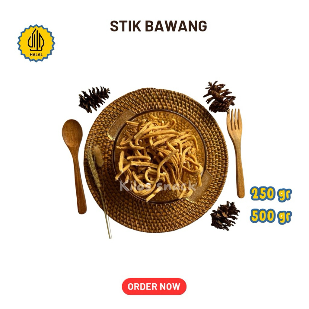 

stik bawang gurih renyah, snack jadul merek palapa