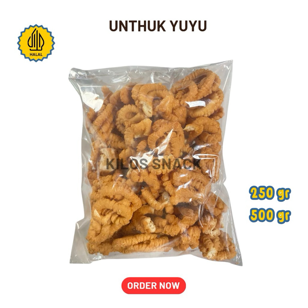 

kue unthuk yuyu rasa manis gurih renyah kemasan kiloan