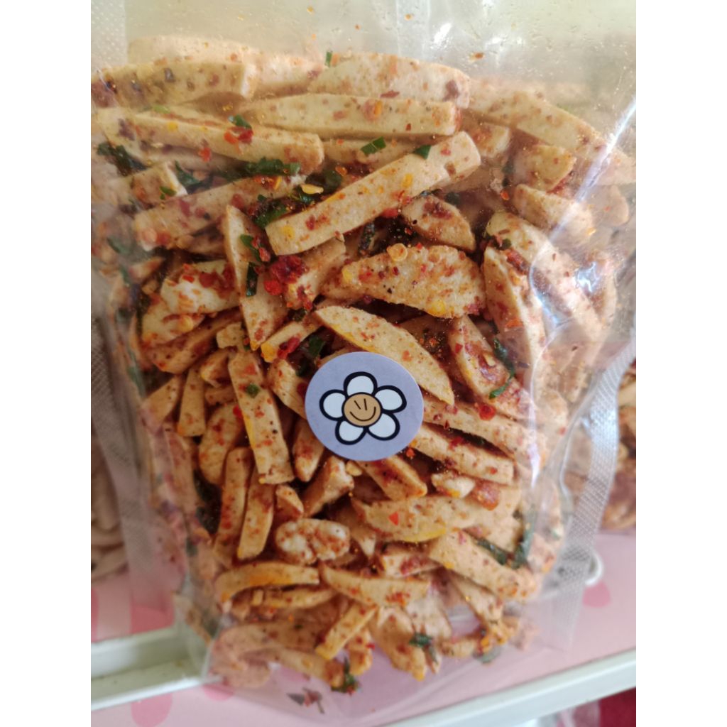 

Basreng pedas daun jeruk