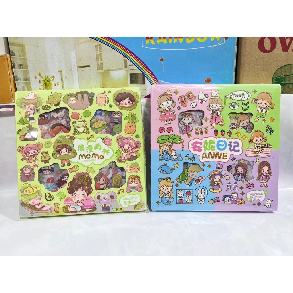 

Stiker Bermain isi 100