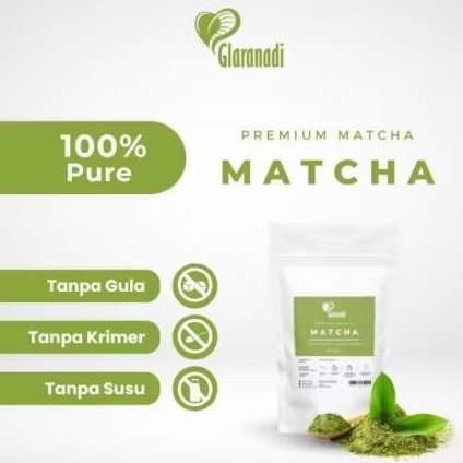 

Pure Matcha 100% Bubuk GLARANADI 50 Gr