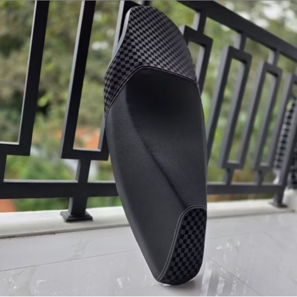 Cover Sarung Kulit Jok Motor Honda Vario 110 125 150 160 Motif Catur Original