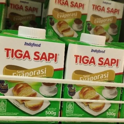 

Tiga Sapi Susu Evaporasi 500gr 1 dus