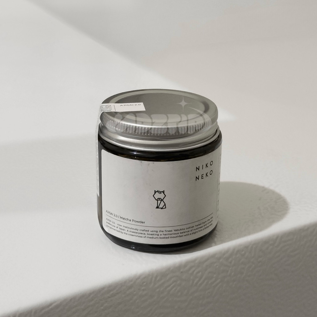 

[DEFECT SALE] NIKO NEKO Matcha AJISAI 2.0 / MATCHA POWDER 30gr TIN