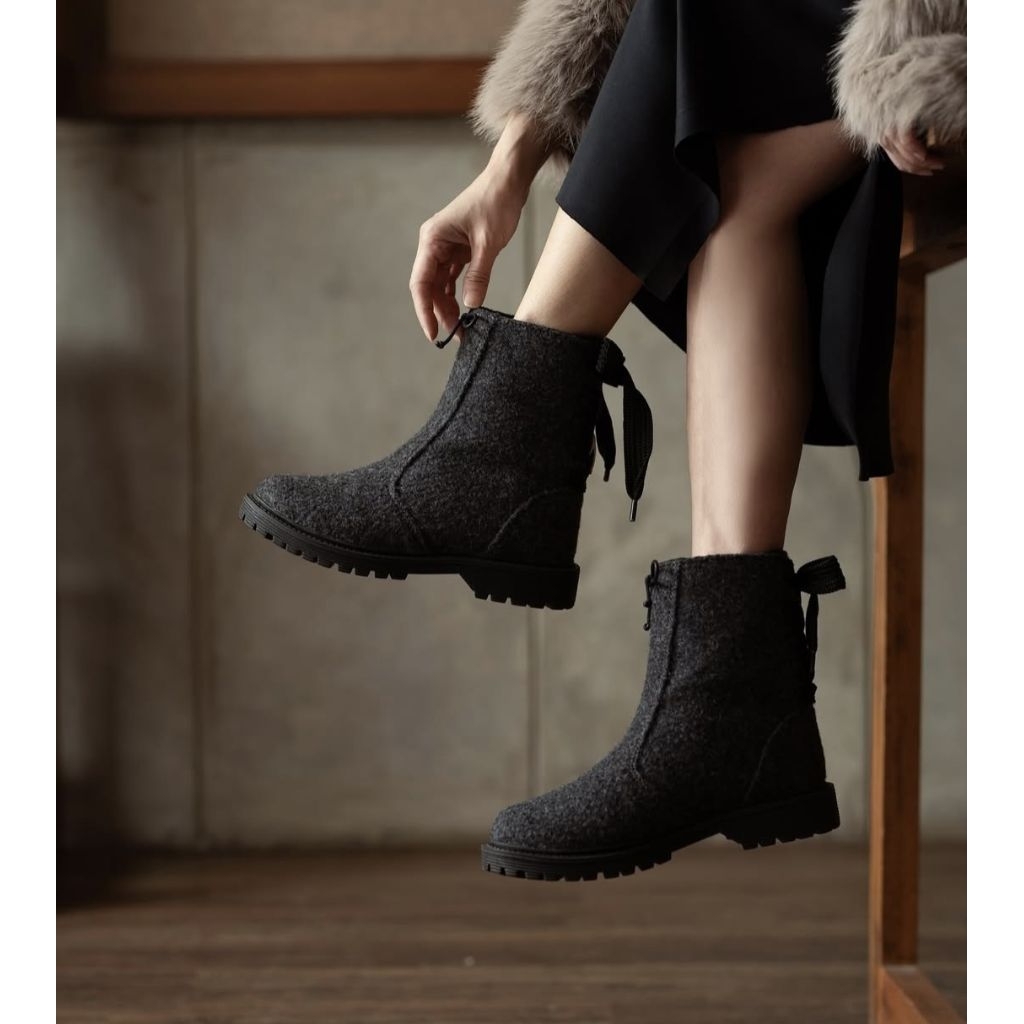 Shanghai Boots Charcoal Ittaherl / Sepatu Ittaherl Uk.41