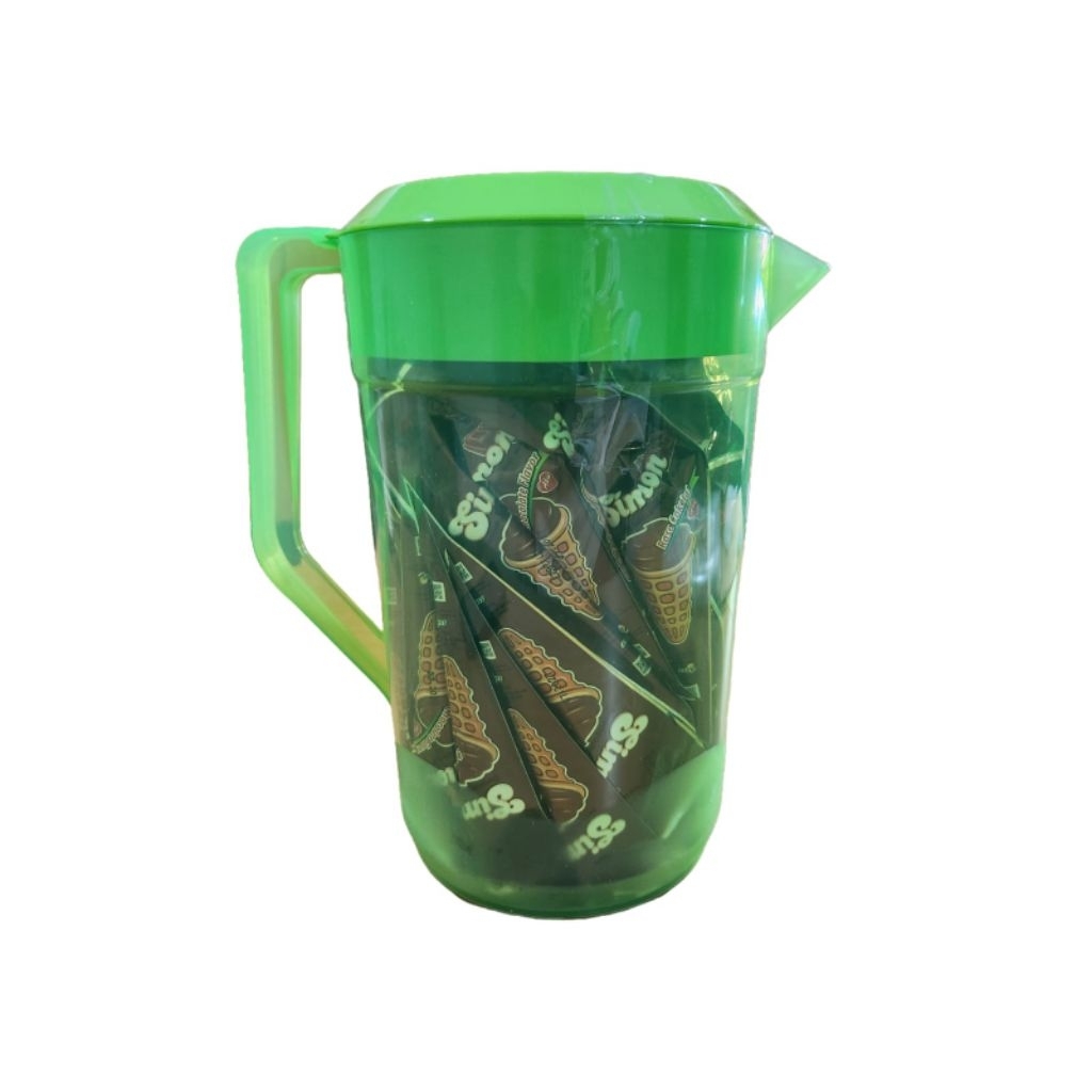 

SIMON CONE RASA COKLAT ISI 40 PCS BONUS 1 TEKO AIR ESCAN JUMBO