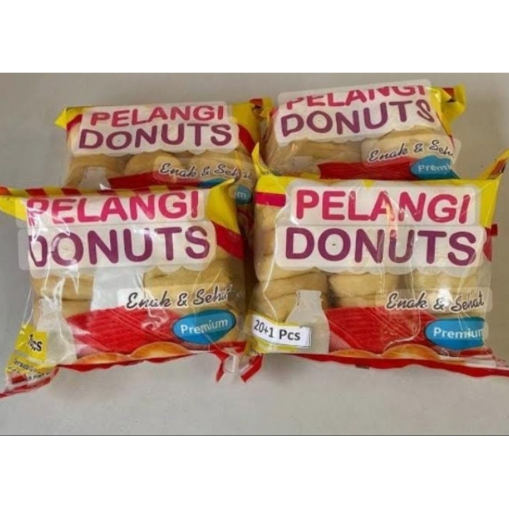 

donat pelangi isi 21