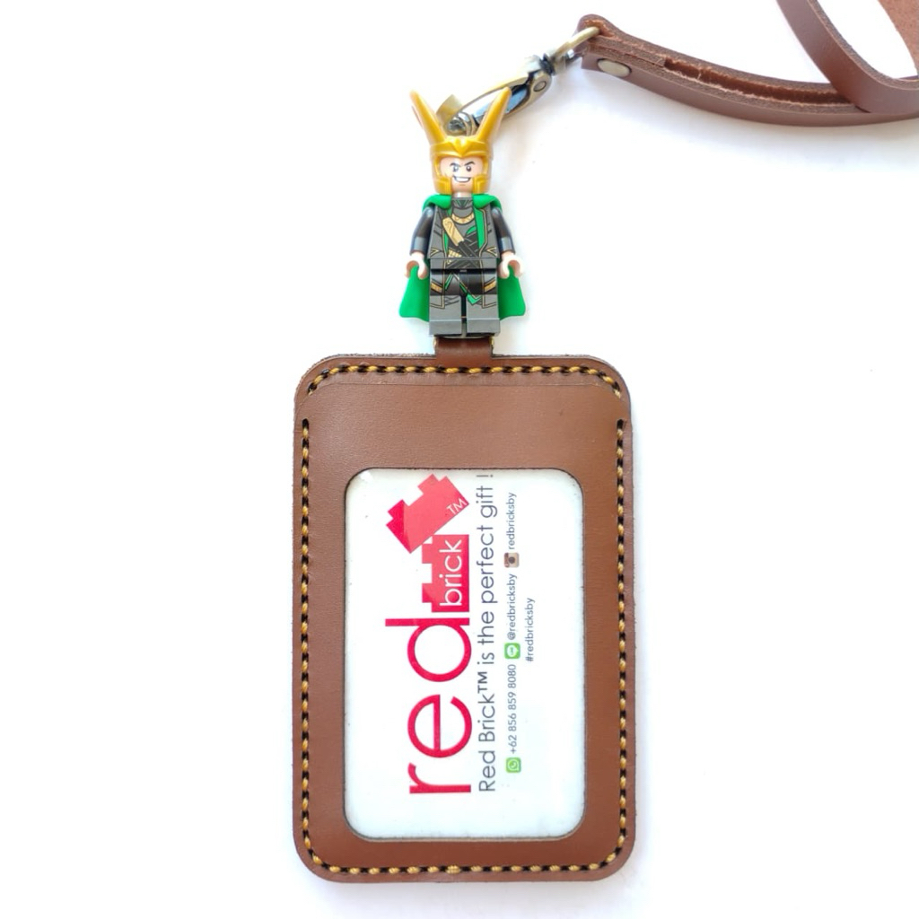 

LEGO Loki The Infinity Saga Name Tag Genuine Leather