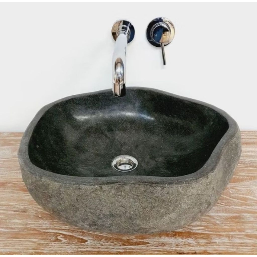 Wastafel Batu Sungai D:35 , Wastafel Batu Alam