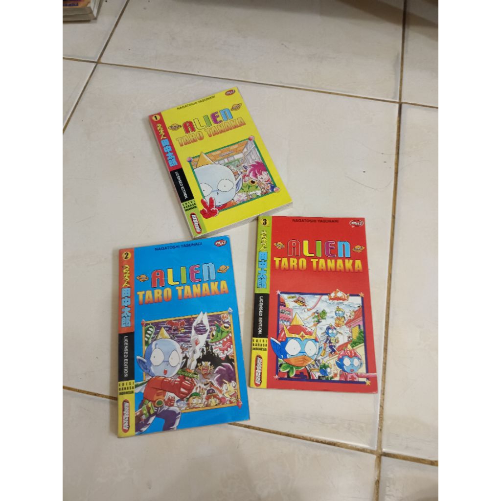 Komik Nagatoshi Yasunari - Alien Taro Tanaka 1-3 (End)