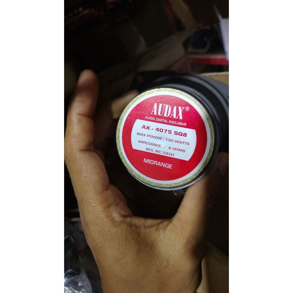 speaker pasif middle vacum audax ax 4075 sq8