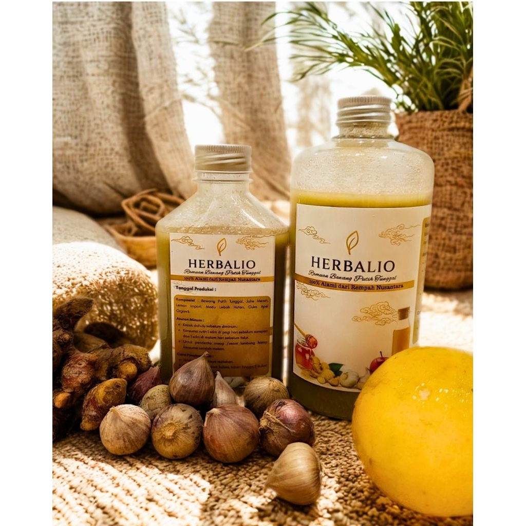 

Herbalio Ramuan Bawang Putih Tunggal 250ml / 500ml/ 1 liter