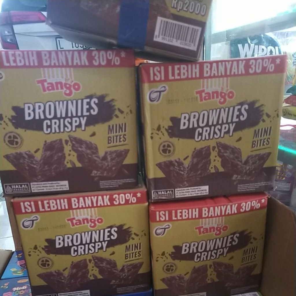 

BROWNIES CRISPY/ 1 renceng isi 10 pcs