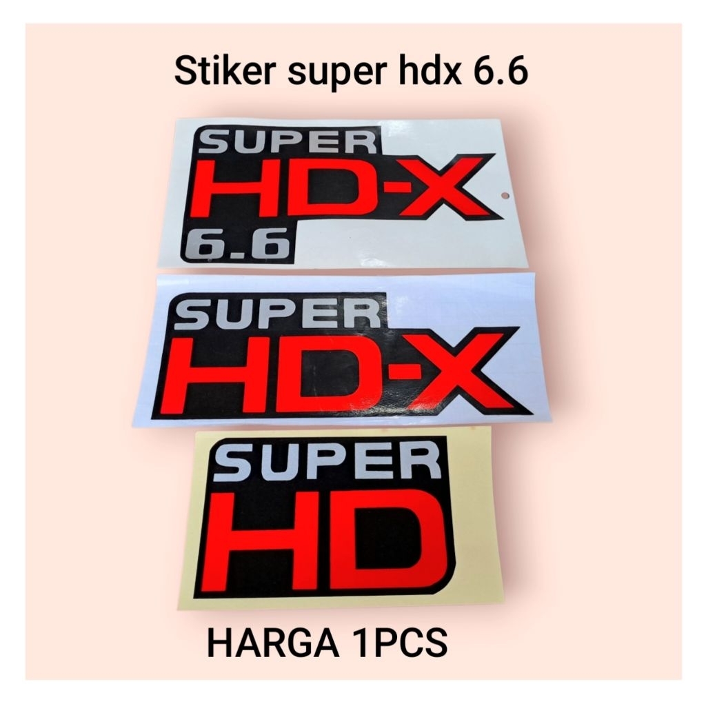 Stiker Mitsubishi fuso Super hdx 6.6 / stiker super hdx super hd / stiker super hdx 6.6 canter/ stik
