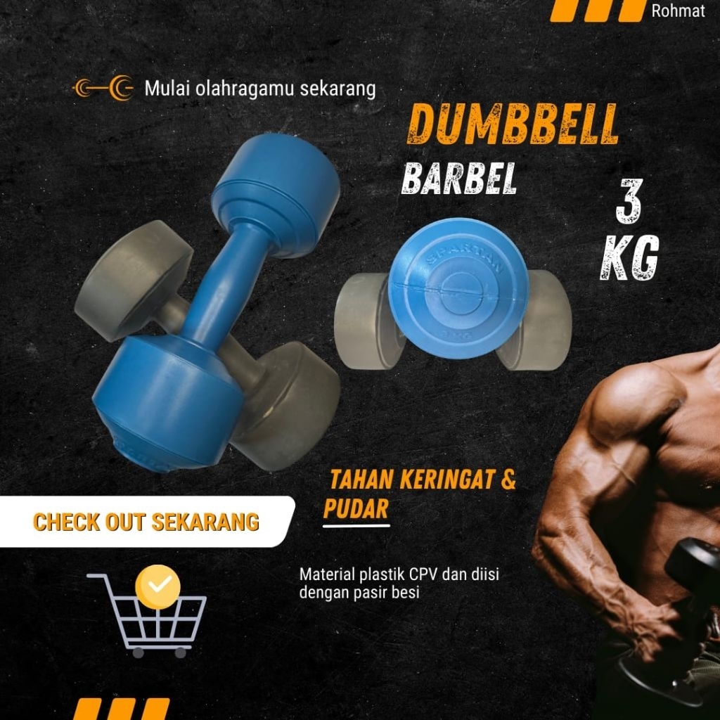 Dumbbell_barbel_3Kg_platik_PVC_isi_pasir_besi_premium