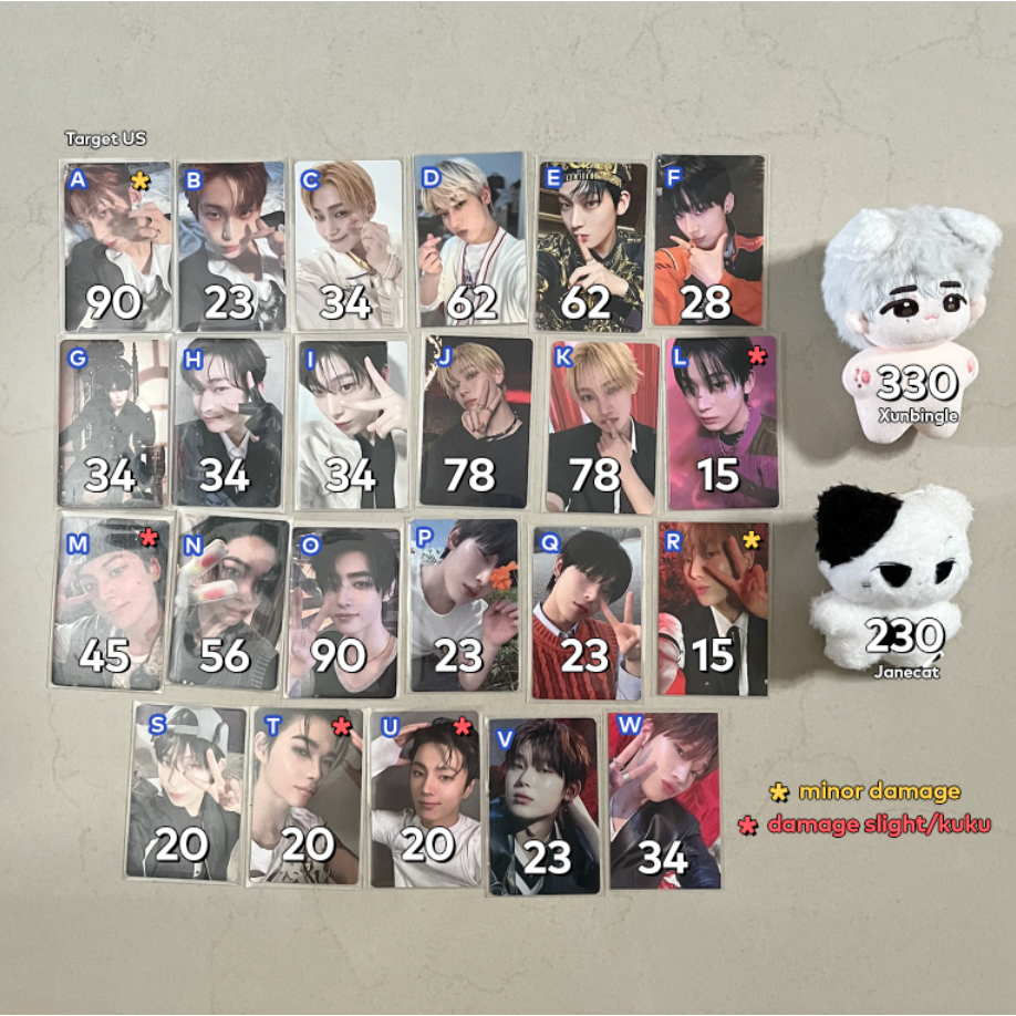 Photocard Sunoo Jay Sunghoon Ni-Ki ENHYPEN Murah Dark Blood DB Romance Untold RU Orange Blood OB Des