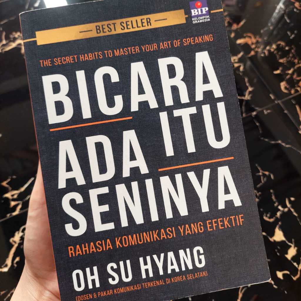 BUKU PRELOVED BICARA ITU ADA SENINYA