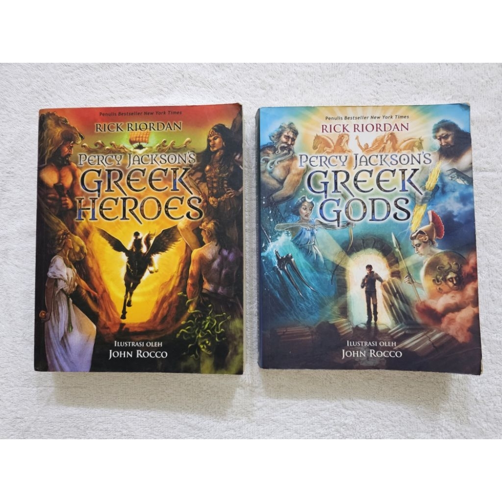 Preloved Percy Jackson’s Greek Gods & Greek Heroes