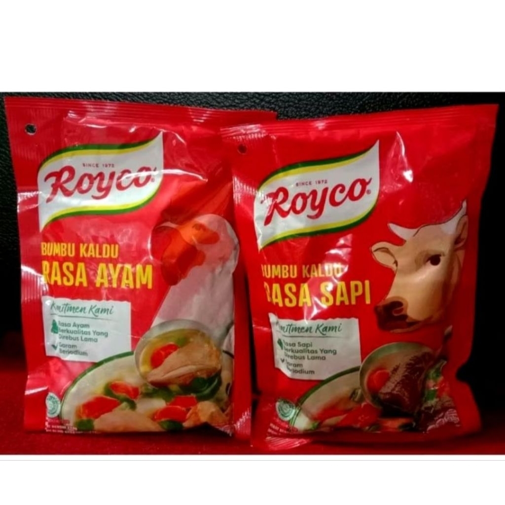 

Penyedap Masakan Rasa Kaldu Ayam/Sapi 1 Kg Curah Kemasan Royco Repack Harga Murah