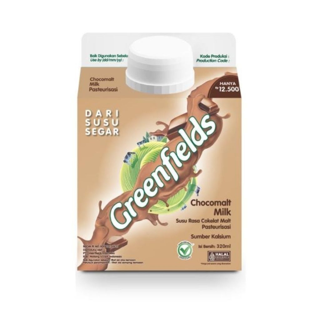 

susu Greenfield 320ml choco malt pake tutup pengiriman instan/sameday exp terbaru tanyakan lebih detail lewat DM pengirimannya dari Manggarai NOTED HARUS TARUH D KULKAS