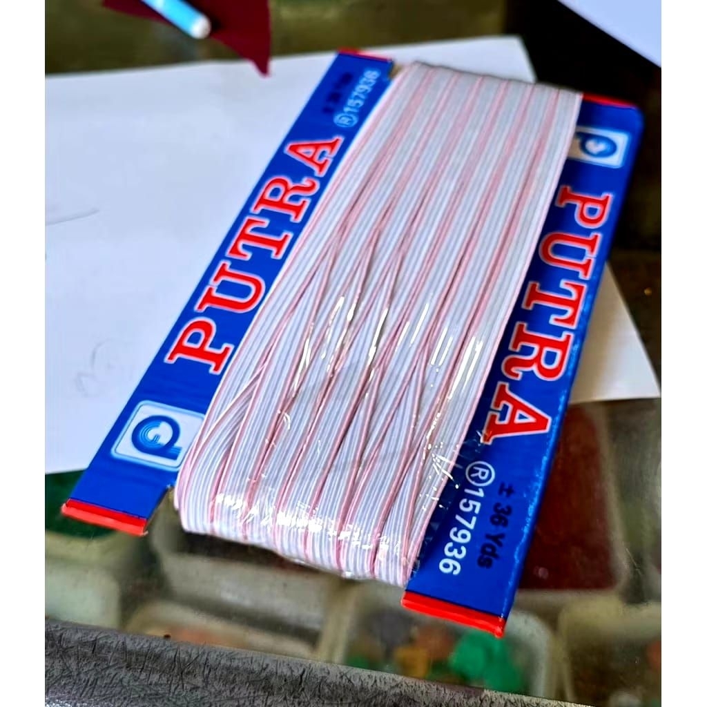 Karet Elastis Putra TERMURAH / Karet Papan Putra ( Permeter )