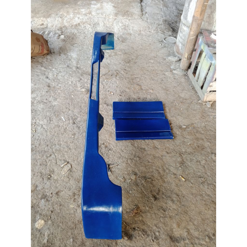 tambahan bemper depan canter elef dina dutro ragasa