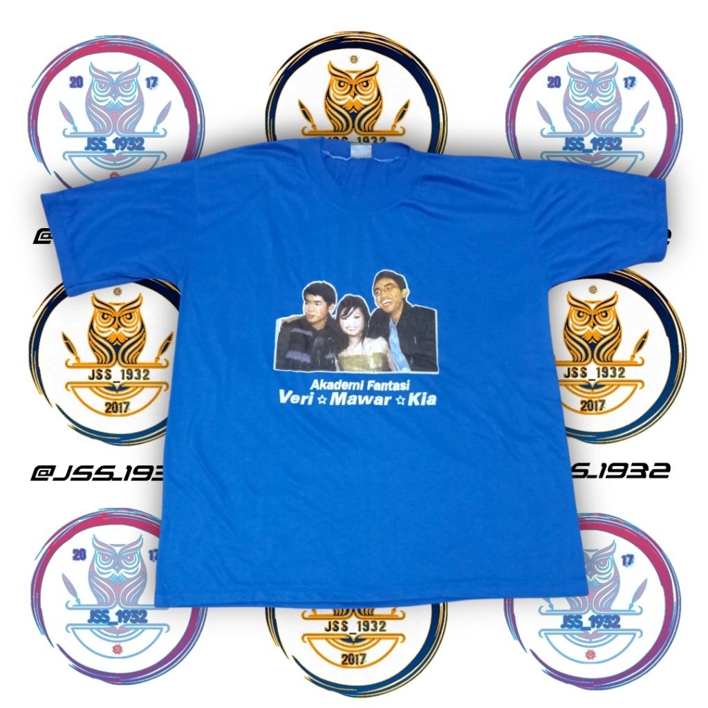 Kaos / T-shirt DAGADU x AKADEMI FANTASI INDOSIAR MUSIM 1 2003 TEE ORIGINAL Murah Retro Vintage Rare 