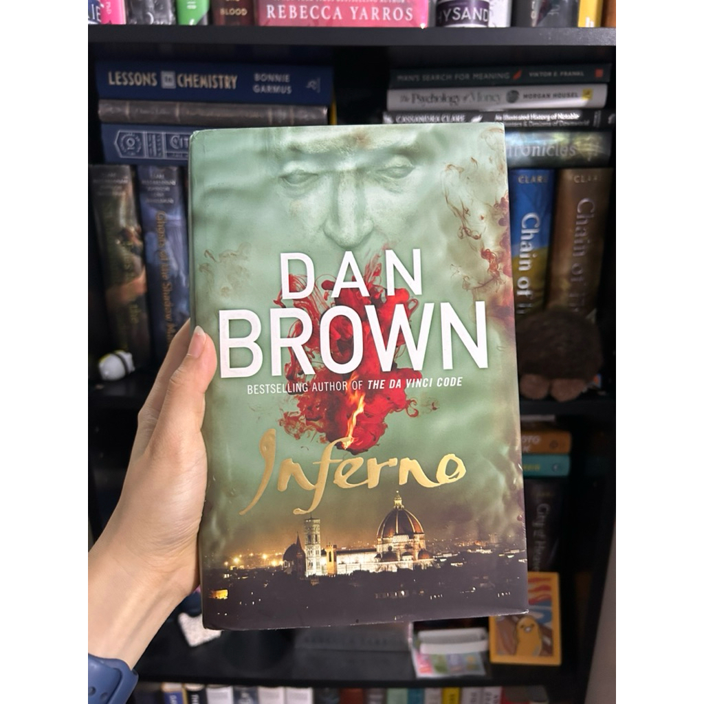 (ORIGINAL + HARDCOVER + ENGLISH) Buku Fantasy Inferno by Dan Brown