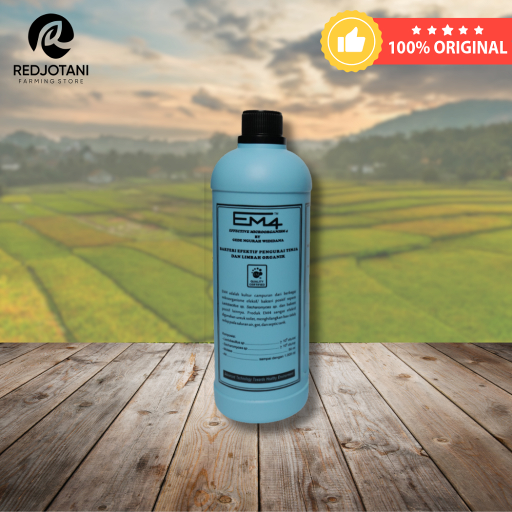EM4 Organic Cair - EM4 Limbah & Toilet 1 Liter