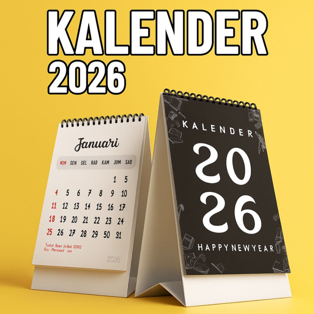 

KALENDER 2026 / KALENDER MINI / KALENDER AESTHETIC / KALENDER DUDUK TERBARU / KALENDER A6 JUMBO