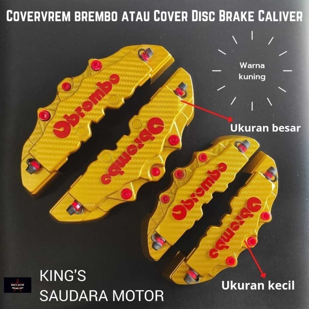 Cover Disk Brake Kaliper Rem Cakram Mobil