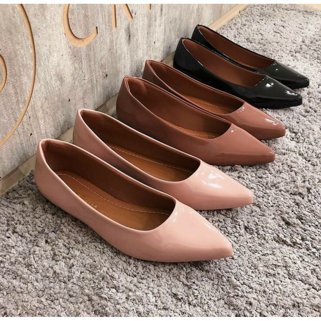 sepatu balet wanita polos||flatshoes wanita kekinian||sepatu balet wanita||sepatu wanita kekinian||s