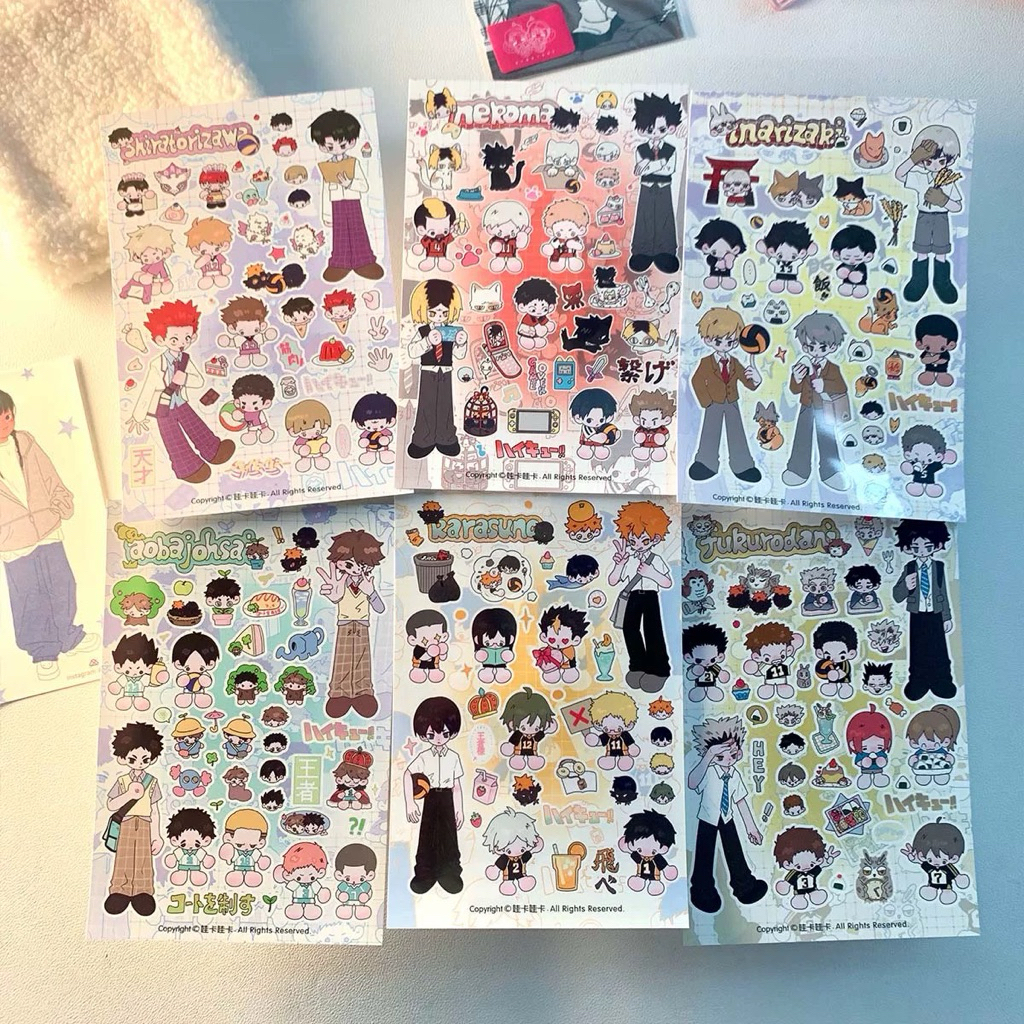 

sticker anime haikyu