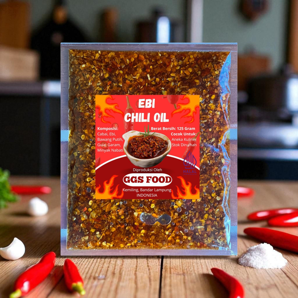 

CHILI OIL | Minyak Cabai Halal | 125 Gram