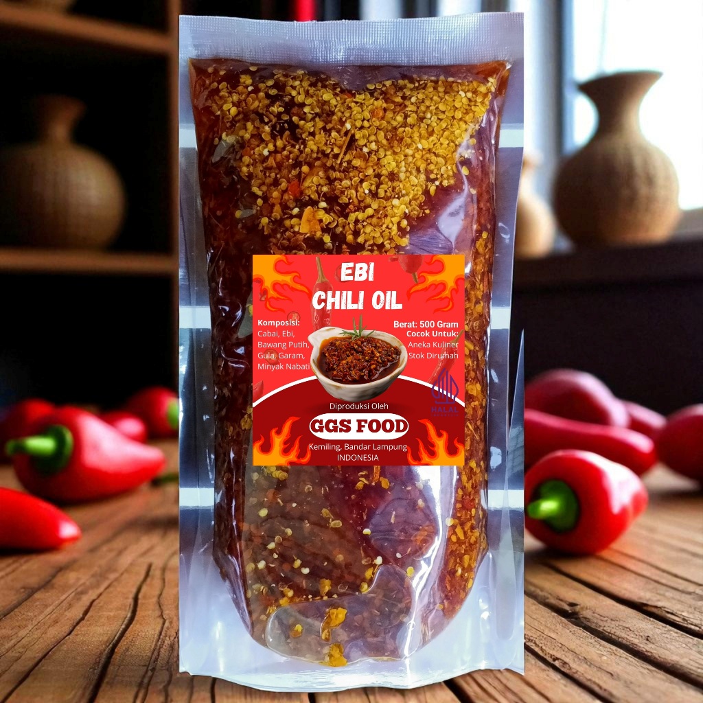 

CHILI OIL | Minyak Cabai | 500 Gram
