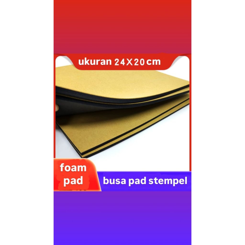 

busa pad foam bantal stempel trodat shiny 20x24 cm