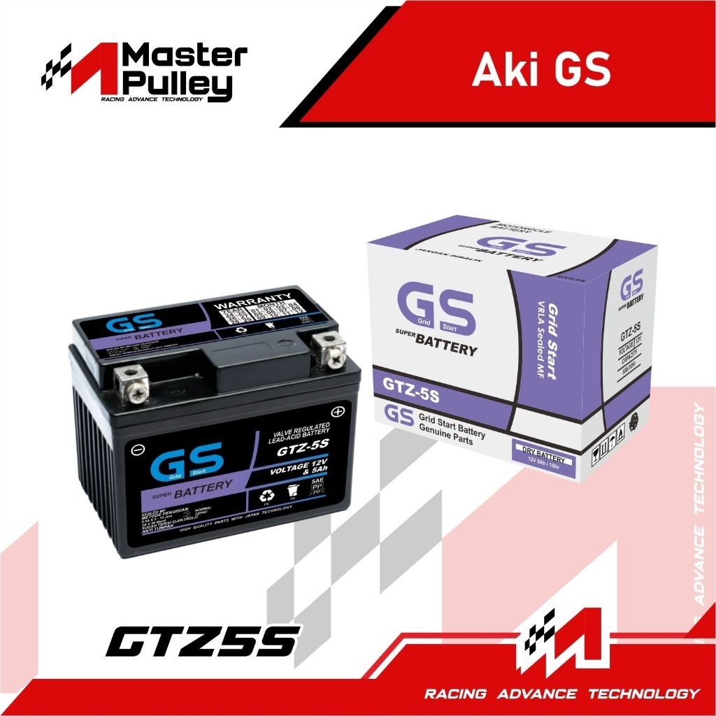 AKI FULL KERING MIO J GTZ5S | ACCU KERING MIO SOUL GT 115 / ACU KERING XRIDE 115 ( AKI KERING FINO 1