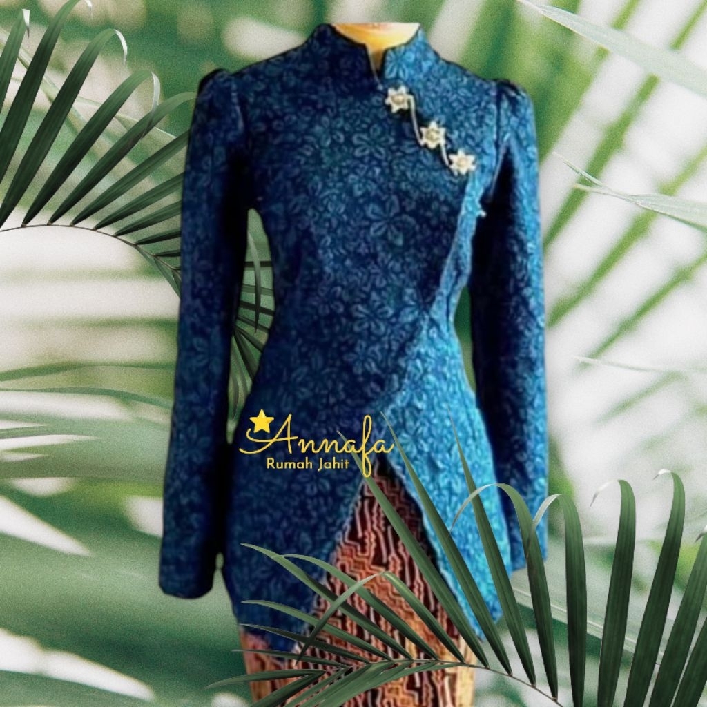 POLA KEBAYA JANGGAN, Lengan Puff / Tersedia Ukuran XS sd XXL