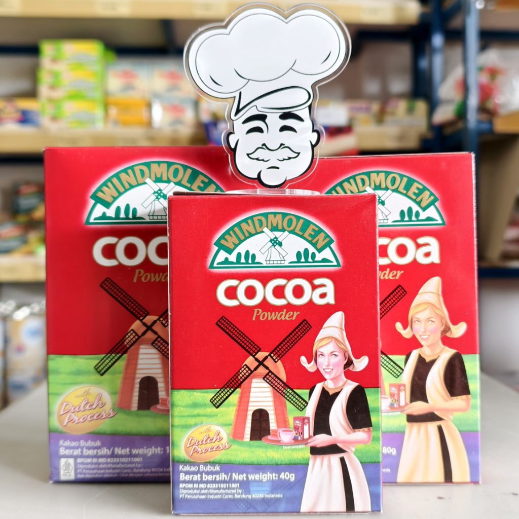 

WindMollen Cocoa Powder / Coklat Bubuk Wind Mollen 40Gr, 80Gr, 160Gr