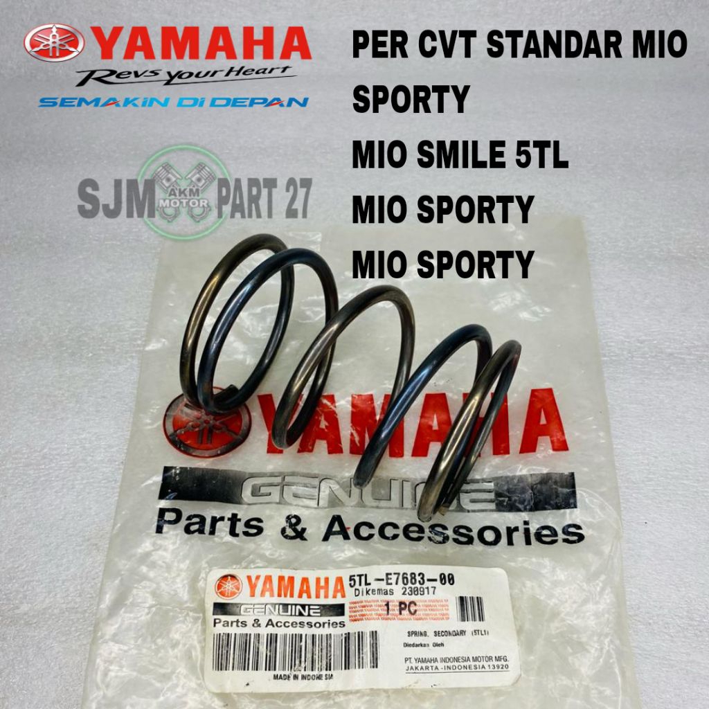 PER CVT STANDAR MIO SPORTY MIO SMILE 5TL PER PULLY MIO SPORTY PER CVT MIO SPORTY