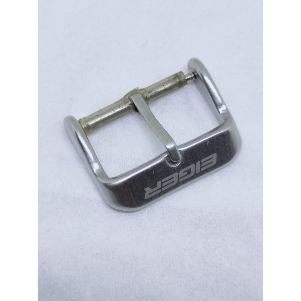Buckle strap Eiger watch 20mm original stainless pengait strap kulit leatherstrap rubberstrap jam ta