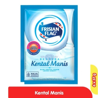 

Kental manis Bendera Sachets 37 gr Putih ( 1 renceng isi 6 )