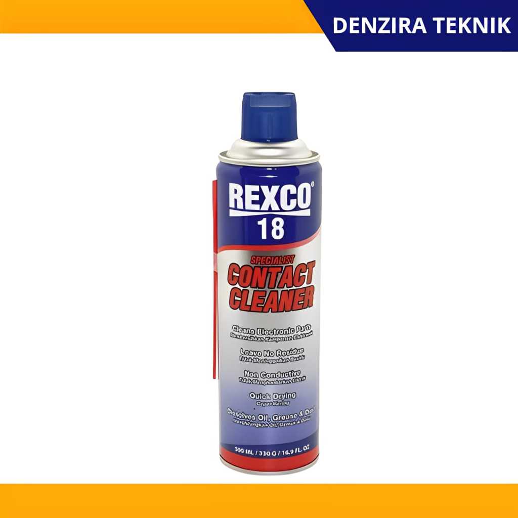 Rexco 18 Kecil 220ml/Rexco 18 Pembersih Elektronik Contact Cleaner 220ml