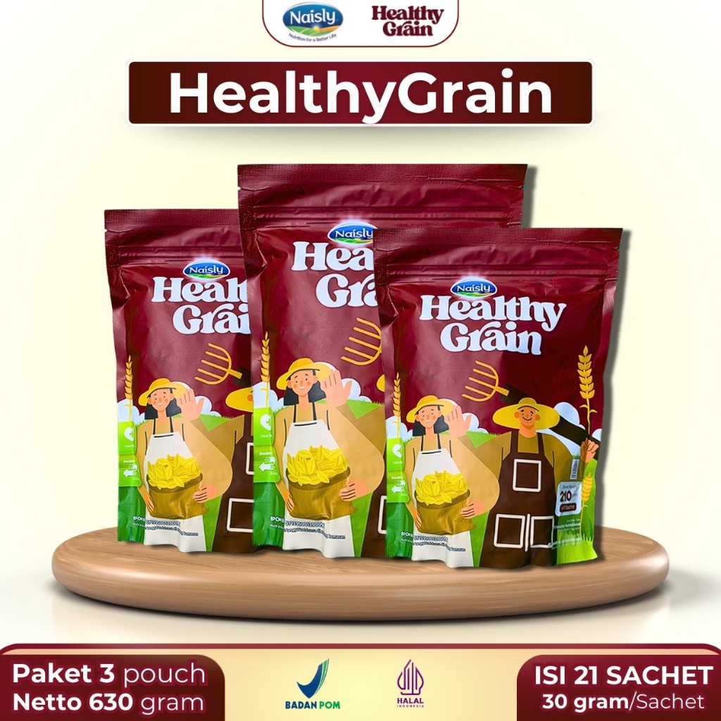 

Oat Multigrain HealthyGrain - Minuman Sehat Bantu Stabilkan Tekanan Darah & Hipertensi